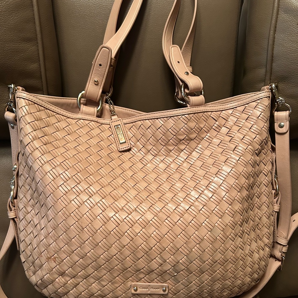 Cole Haan cashew color, Devin tote. - Picture 2 of 7